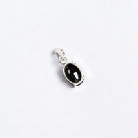 Black Tourmaline Pendant | Natural Crystal Protection Necklace | Grounding Stone Jewellery for Meditation, Positive Energy & Everyday Wear