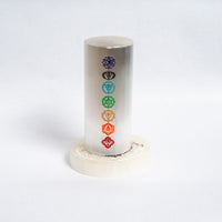 Selenite Crystal Stand for Bracelets, Rings & Gemstones | Crystal Cleansing & Recharging Display Holder | Decorative Spiritual Jewelry Organizer for Home & Meditation Space