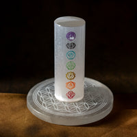 Selenite Crystal Stand for Bracelets, Rings & Gemstones | Crystal Cleansing & Recharging Display Holder | Decorative Spiritual Jewelry Organizer for Home & Meditation Space
