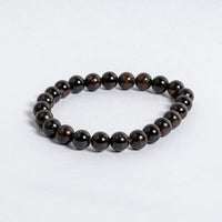 Garnet Bracelet | Natural Garnet Crystal Bead Bracelet | Energy Vitality Confidence Grounding & Positive Aura Gemstone Jewellery