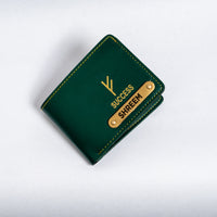 Zibu & Fehu Symbol Wealth Attraction Wallet | Sacred Geometry Prosperity Wallet for Men & Women