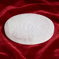 5 Inch Selenite Plate | Crystal Charging & Energy Cleansing Slab