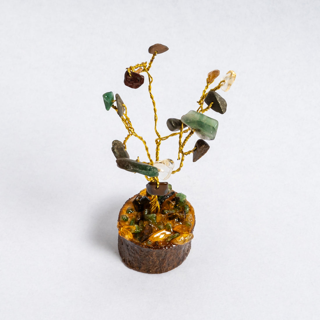 Premium Crystal Money & Abundance Kit | Feng Shui Wealth Grid with Selenite Plate Pyrite Ganpati Citrine Tiger Eye & Money Tree