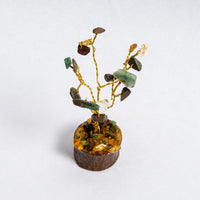 Premium Crystal Money & Abundance Kit | Feng Shui Wealth Grid with Selenite Plate Pyrite Ganpati Citrine Tiger Eye & Money Tree