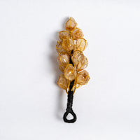 Citrine Crystal Hanging | Natural Citrine Stone Suncatcher for Home & Office Decor | Feng Shui Crystal Charm