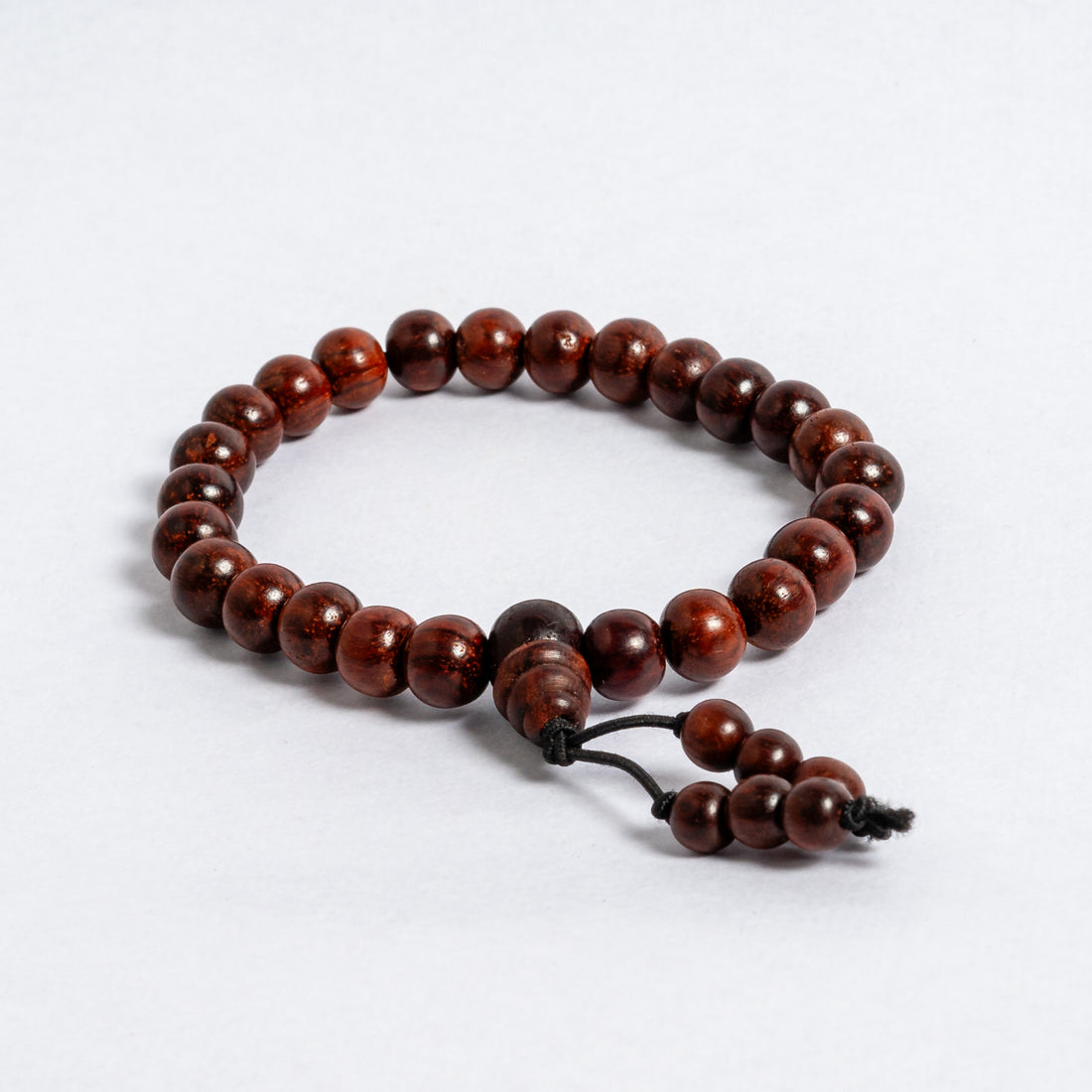 Red Sandalwood Bracelet | Natural Lal Chandan Bead Bracelet | Meditation Focus Protection Energy & Spiritual Wellness Jewellery