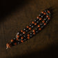 Rudraksha & Karungali Mala | Sacred Ebony Wood and Rudraksha Beads Necklace for Meditation & Protection