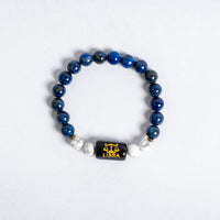 Zodiac Crystal Bracelet Collection | Natural Stone Astrology Bracelet for Men & Women | Personalized Zodiac Sign Charm Bracelet