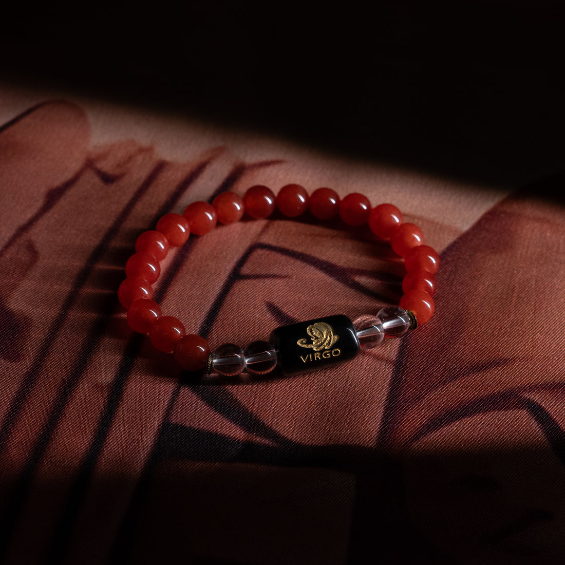 Zodiac Crystal Bracelet Collection | Natural Stone Astrology Bracelet for Men & Women | Personalized Zodiac Sign Charm Bracelet