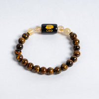 Zodiac Crystal Bracelet Collection | Natural Stone Astrology Bracelet for Men & Women | Personalized Zodiac Sign Charm Bracelet