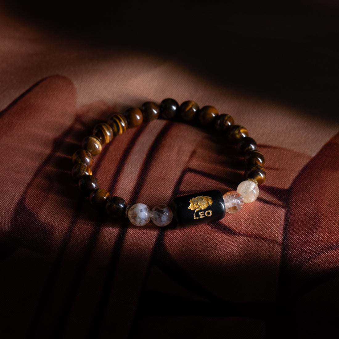 Zodiac Crystal Bracelet Collection | Natural Stone Astrology Bracelet for Men & Women | Personalized Zodiac Sign Charm Bracelet