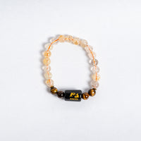 Zodiac Crystal Bracelet Collection | Natural Stone Astrology Bracelet for Men & Women | Personalized Zodiac Sign Charm Bracelet