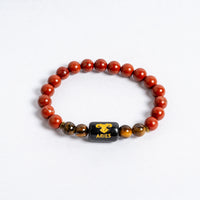 Zodiac Crystal Bracelet Collection | Natural Stone Astrology Bracelet for Men & Women | Personalized Zodiac Sign Charm Bracelet