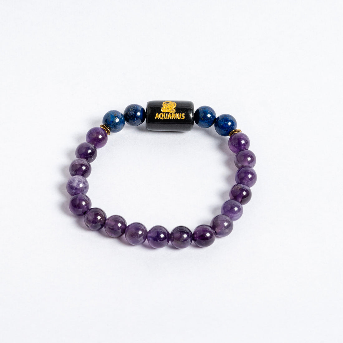Zodiac Crystal Bracelet Collection | Natural Stone Astrology Bracelet for Men & Women | Personalized Zodiac Sign Charm Bracelet