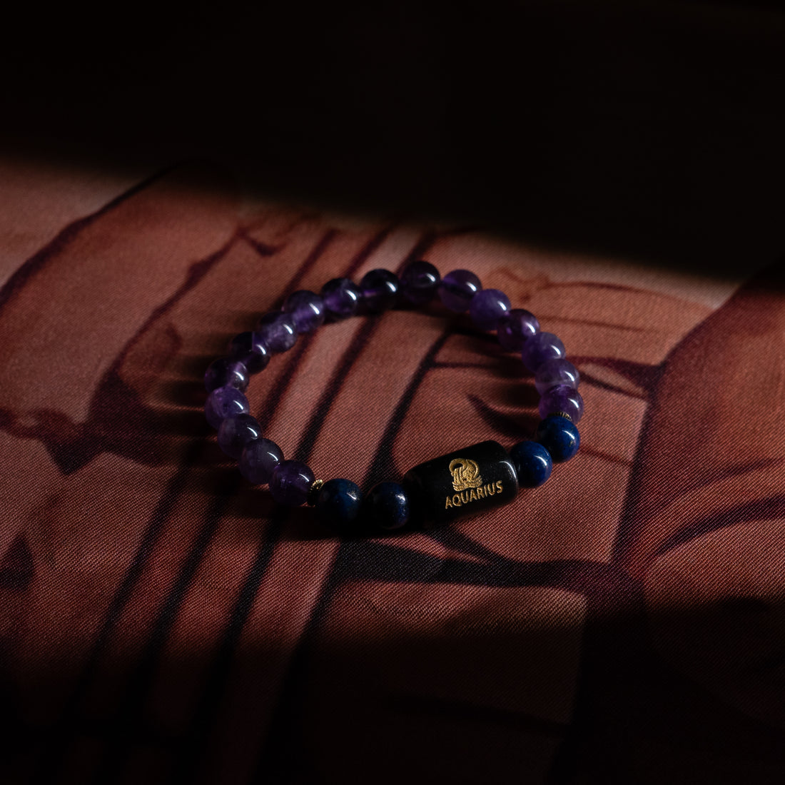 Zodiac Crystal Bracelet Collection | Natural Stone Astrology Bracelet for Men & Women | Personalized Zodiac Sign Charm Bracelet