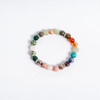 7 Chakra Healing Gemstone Bracelet | Multi Gemstone Crystal Bracelet for Balance & Energy
