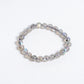 Natural Labradorite Bracelet | 8mm Crystal Bead Bracelet for Meditation Energy Balance Protection & Spiritual Wellness