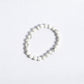 Howlite Bracelet | Natural White Howlite Crystal Bead Bracelet | Calm Energy Meditation Focus Emotional Balance & Positive Vibes Jewellery