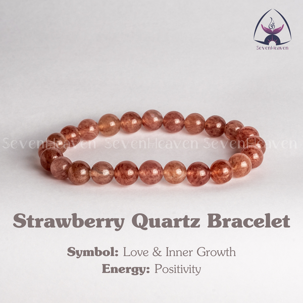 Strawberry Quartz Bracelet