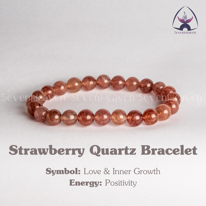 Strawberry Quartz Bracelet