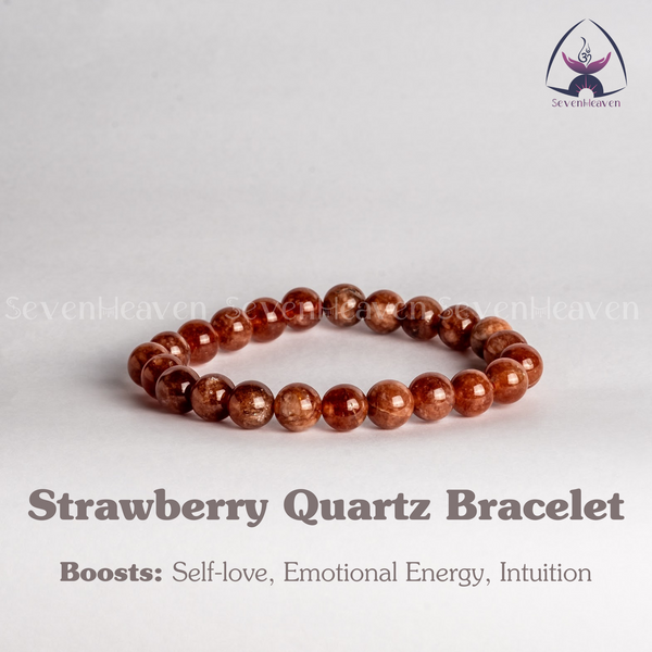 Strawberry Quartz Bracelet