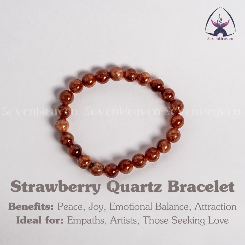 Strawberry Quartz Bracelet