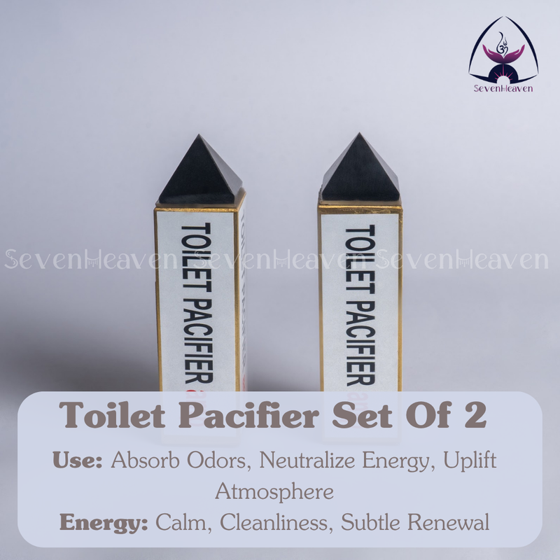 Toilet Pacifier Set of 2