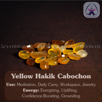 Yellow Hakik Cabochon
