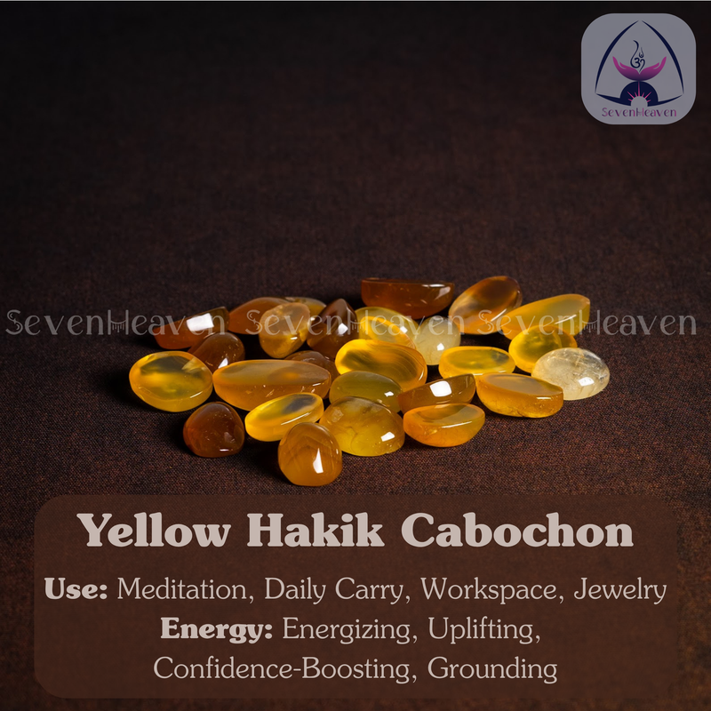 Yellow Hakik Cabochon