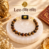 Zodiac Crystal Bracelet Collection | Natural Stone Astrology Bracelet for Men & Women | Personalized Zodiac Sign Charm Bracelet