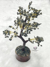Authentic Crystal Gemstone Tree | Real Natural Stone Money Tree Decor | Handmade Home & Office Decoration