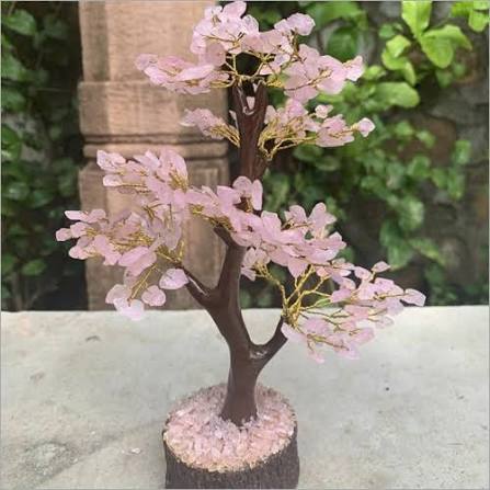 Authentic Crystal Gemstone Tree | Real Natural Stone Money Tree Decor | Handmade Home & Office Decoration
